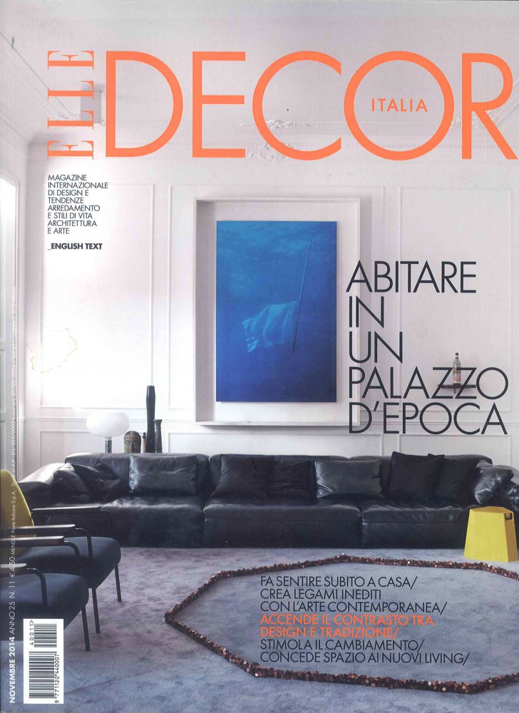 Elle Decor Italia N.11 / Novembre 2014 / Elle Decor Italia