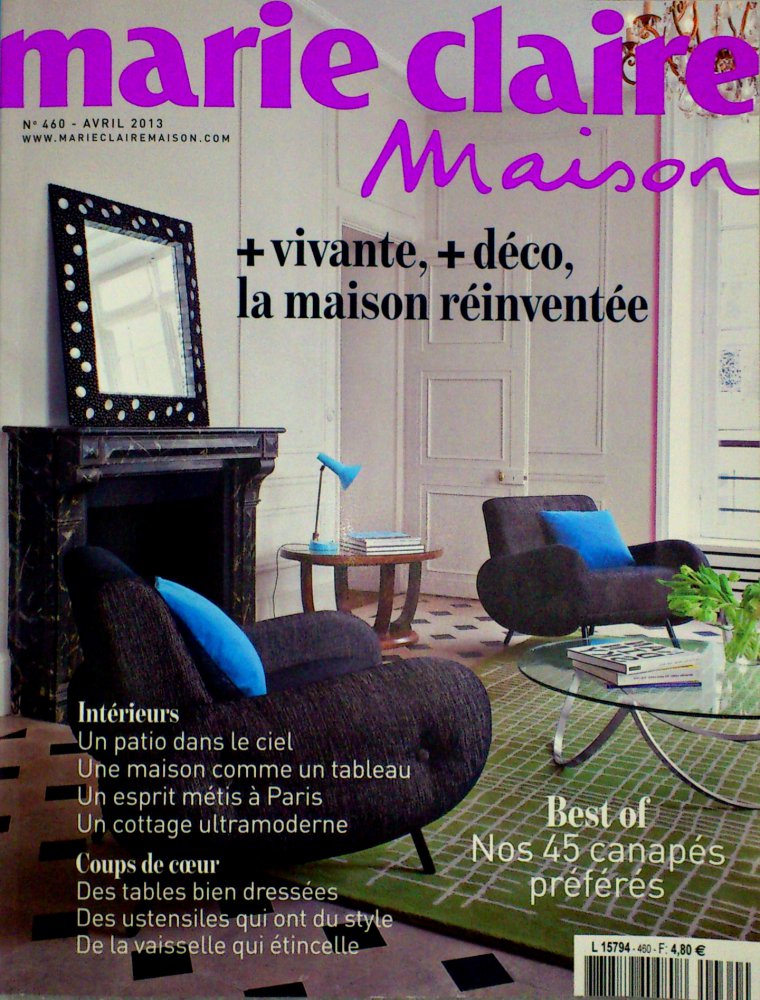 Marie Claire Maison N.460 / April 2013 / Marie Claire Maison