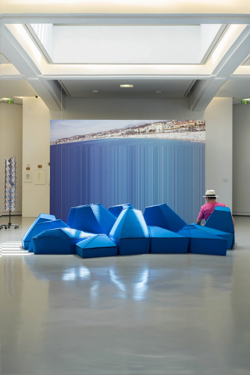 Musée d'art moderne et d'art contemporain, la promenade des Anglais, Nice, 2015
