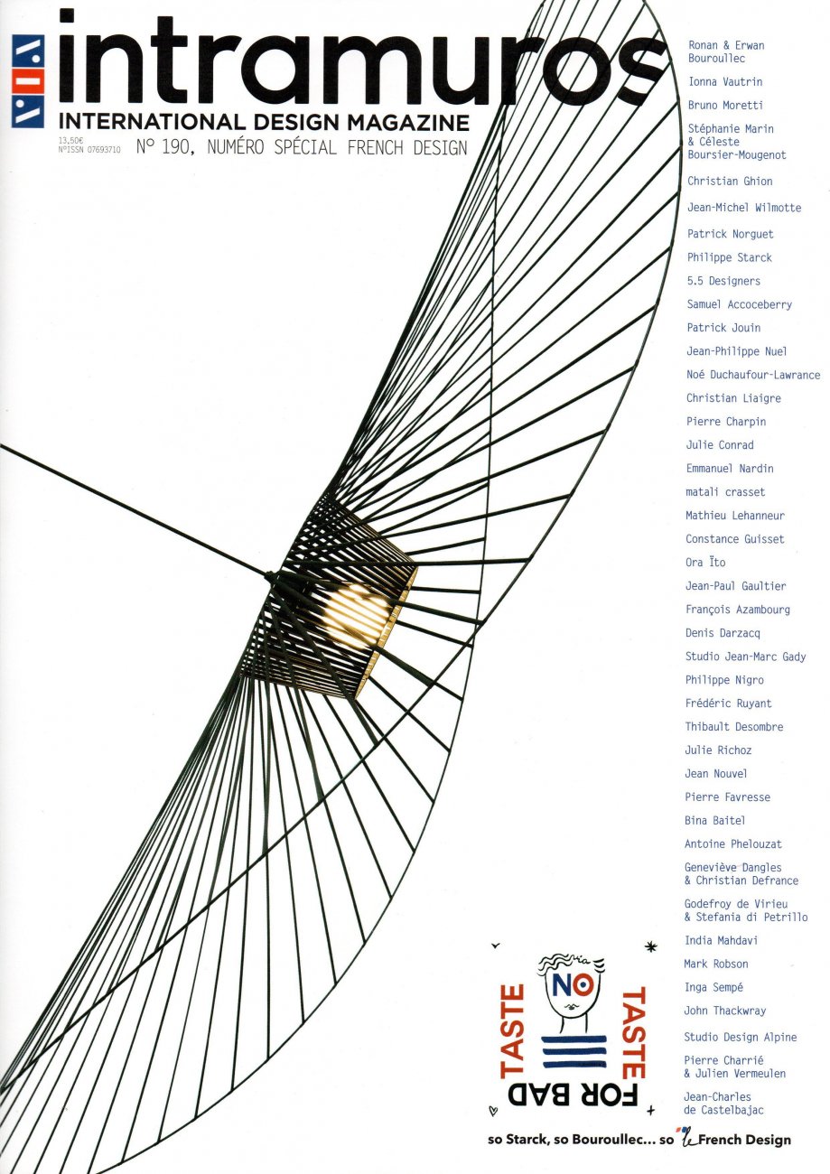 Intramuros N.190 Spécial French Design / 2017 / Intramuros International Design Magazine