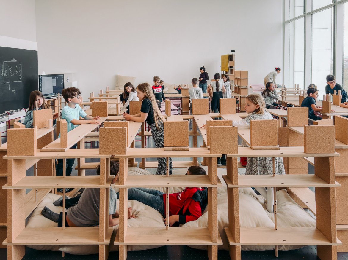 Centre Pompidou Metz, Ecoletopie, Metz, 2022